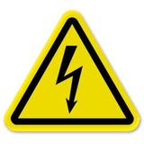HV Warning Label, Lge  As required by NCOP14. 100m