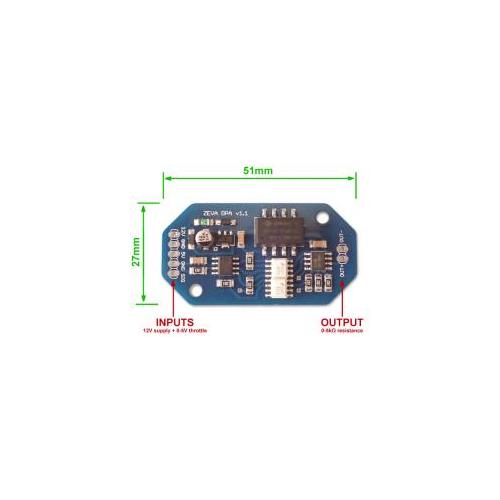 ZEVA Digital Pot Adapter  Use hall effect throttle